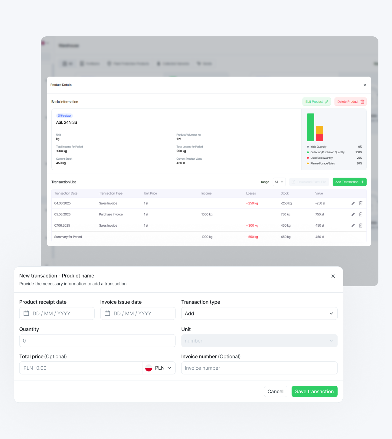 Inventory tracking